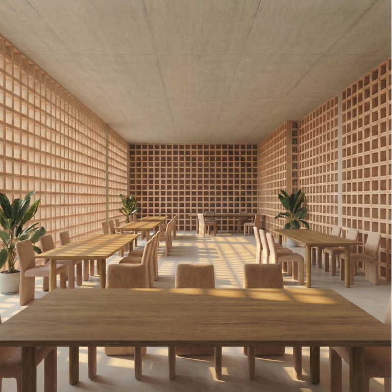 KUBO - 9X9 SQUARE, COTTO, MATTE